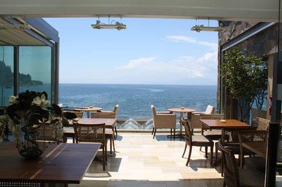 Hotel Dreams De Los Volcanes Пуэрто-Варас Ресторан фото